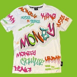 Switch Remarkable Limited Edition Money King Graffiti Tee Medium